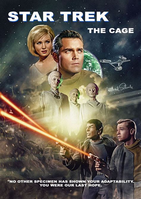 The Making Of Star Treks First Pilot The Cage Star Trek Posters