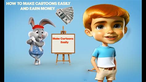 How To Make Your Own Cartoon Video Easily Earn Money Online Youtube