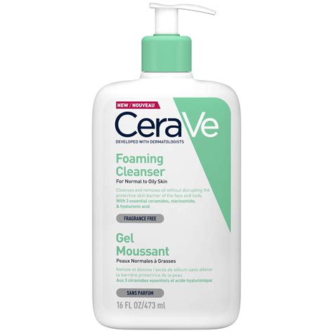 Cerave Foaming Facial Cleanser 473ml Icm4onlinecom