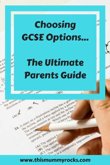 Choosing Gcse Optionsthe Ultimate Parents Guide This Mummy Rocks