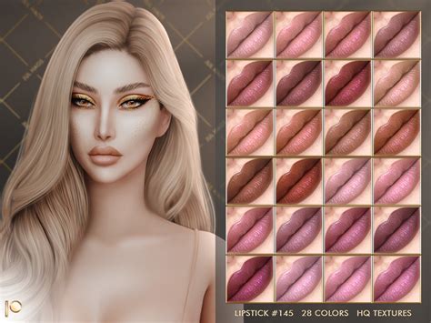 Julhaos Cosmetics Patreon Lipstick 145 The Sims 4 Catalog