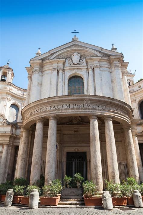 Santa Maria Della Pace Is A Church In Rome Stock Image Image Of Holy