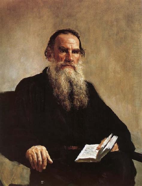 Portrait Of Leo Tolstoy Ilya Repin Wholesale Oil Painting