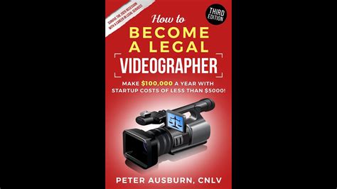 Updated For 2020 Become A Legal Videographer 100k A Year Startup Costs 5000 Click Book