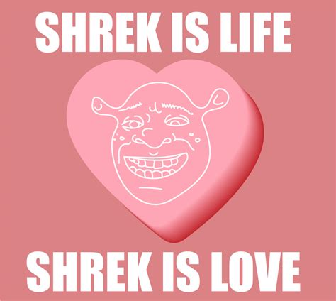 Shrek Is Life Shrek Is Love Rshrek