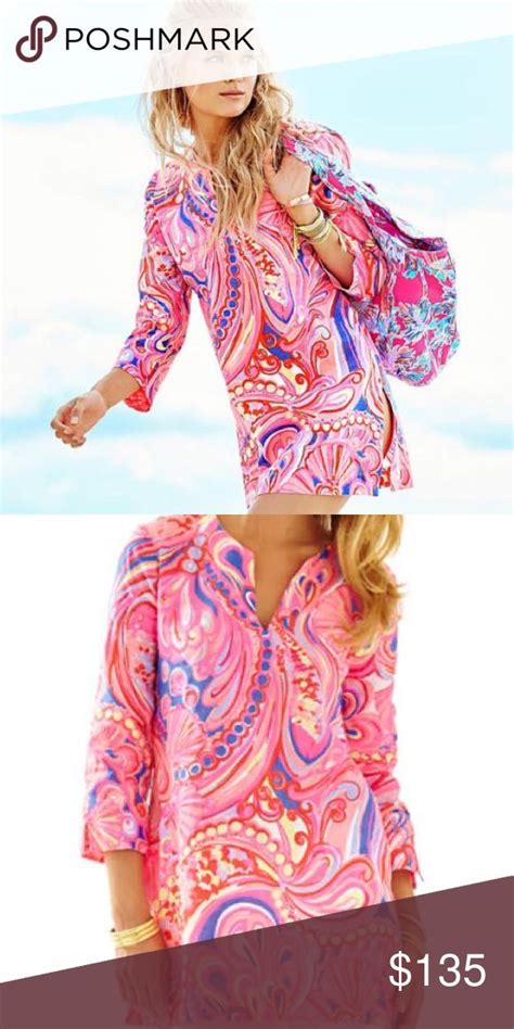 Lilly Pulitzer Marco Island Tunic Reef Retreat Xs Clothes Design