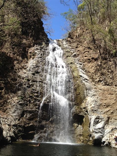 Montezuma Falls Costa Rica Waterfall Outdoor Places
