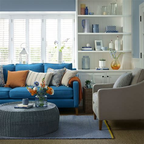 Blue Living Room Ideas Decor In Shades From Navy To Duck Egg Proves