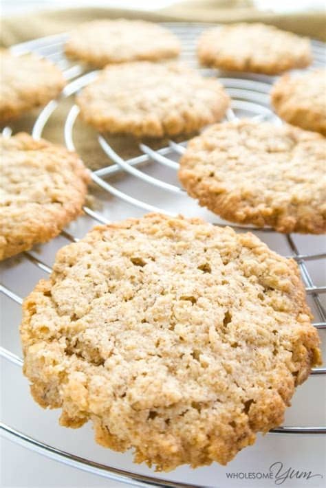 Gooey butter cookies, spicy snickerdoodles, chewy chocolate chip, a fudgy chocolate cookie… our mouths are watering just thinking about them. Easy Sugar-free Oatmeal Cookies (Low Carb, Gluten-free ...
