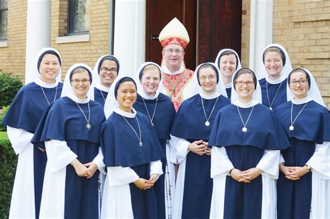 Ten Sisters Of Life Profess First Vows Catholic New York
