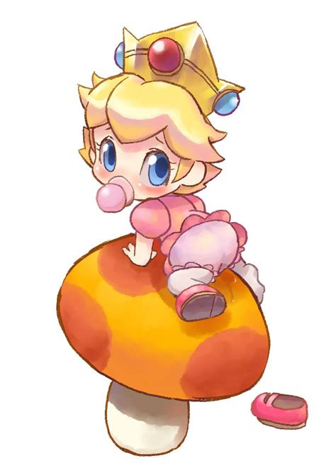 Baby Peach By Knattoh On DeviantART Super Mario Art Peach Mario