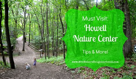 Must Visit The Howell Nature Center Howell Michigan