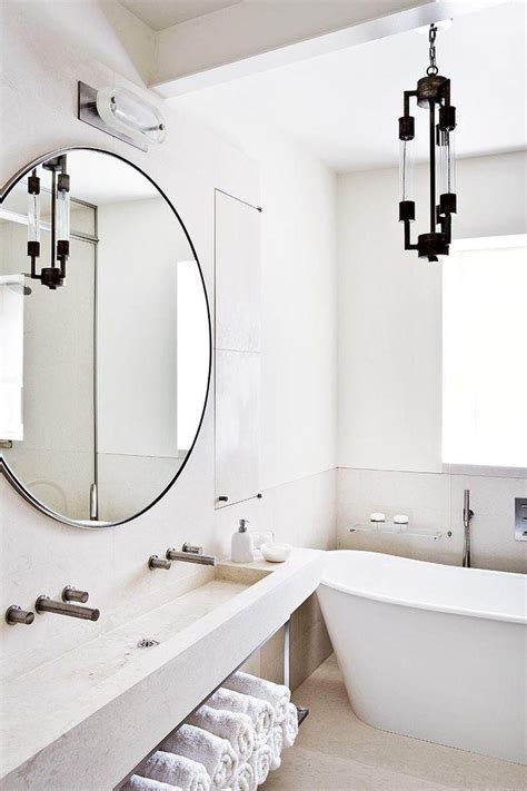 Bathroom mirrors, large or small, can add style, practicality & storage to your room. 20 Best Round Mirrors for Bathroom | Mirror Ideas