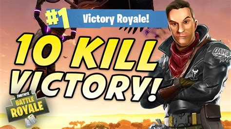 10 Kill Epic Victory My Best Game Yet Fortnite Battle Royale