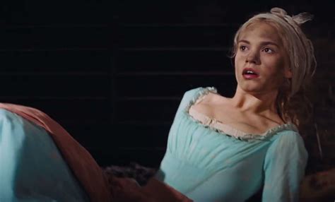 Downton Abbey S Lily James Goes From Lady Rose To Cinderella Tellyspotting