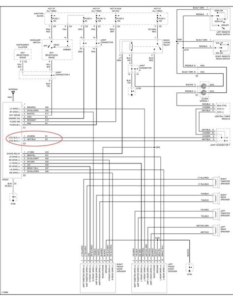 Gdi wiring diagram 98 dodge ram doc book. YE_5968 1988 Dodge Dakota Radio Wiring Diagram Free ...