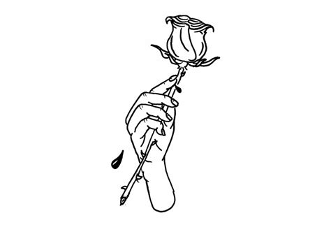 Lil Peep Tattoo Template