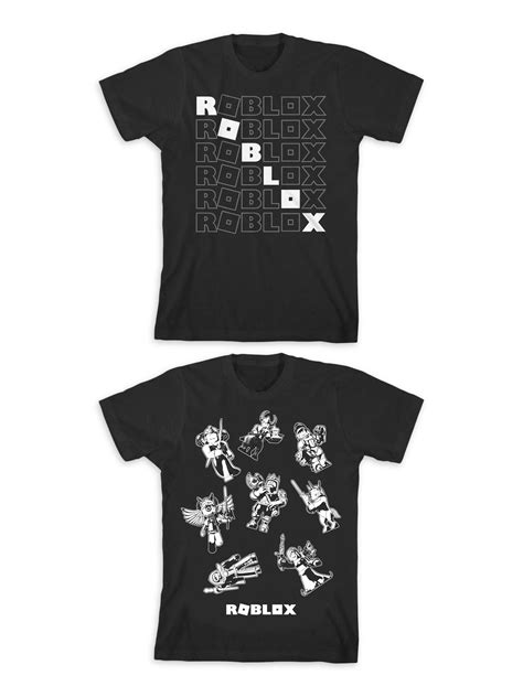 Roblox Roblox Boys Short Sleeve Graphic T Shirts 2 Pack Size 4 18