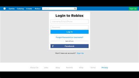 How To Login And Sign Up Roblox Acount Youtube
