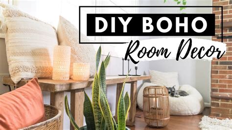 Diy Boho Room Decor On A Budget Bohemian Living Room Home Decor