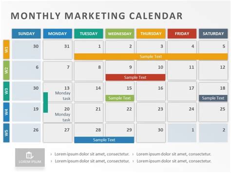 Marketing Calendar 02 Marketing Calendar Marketing Calendar Template
