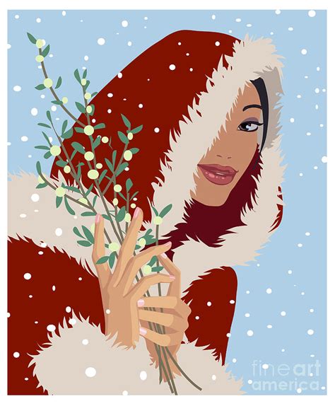 Christmas Mistletoe Digital Art By Susan Wall
