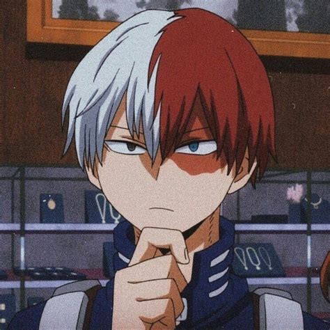 Mha Iconspicturebook Todoroki Shoto 1 Aesthetic Anime My Hero