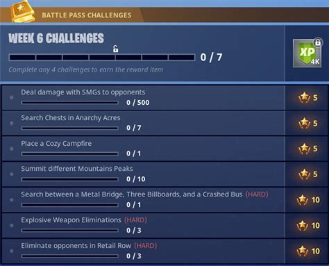 Luckily, you don't need to finish the fortnite week challenge within a game so you may drop in as many times as it requires to receive three kills. Fortnite Season 3 Weekly Challenges Guide Week 6 (Weekly ...