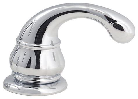 A touchless bathroom faucet equips a proximity sensor with a mechanism that helps the valve to open to allow water flow. Price Pfister 487385 Treviso HHL Metal Lever 2-Handle ...