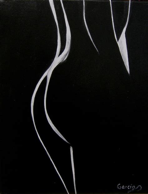 Female Nude Oil Painting Nude Silhouette Original Oil Etsy