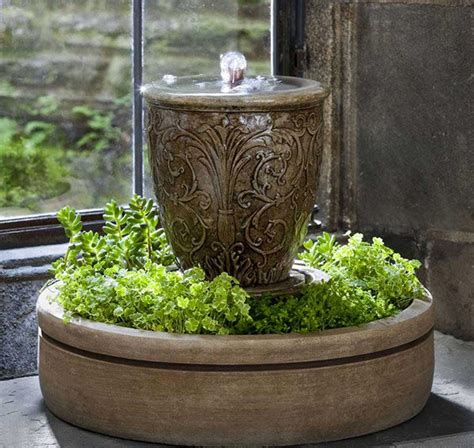 15 Designs Of Planter Water Features Home Design Lover