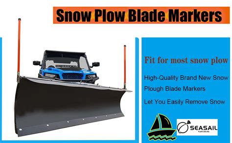 Seasail Bold 36 Snow Plow Blade Marker Guide Kit High