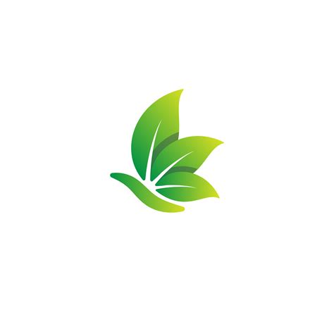 Nature Leaf Logo Design Vector Illustration Icon Element 609879 Vector