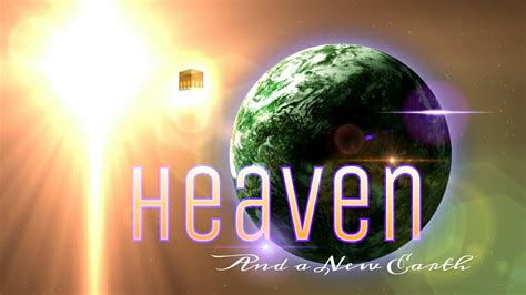 Please download one of our supported browsers. New Heaven and New Earth- The End of this World is the ...