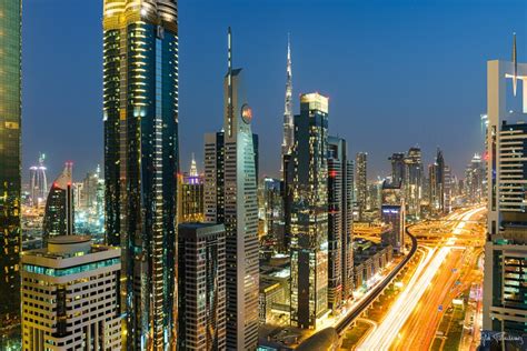 My Photography 66 — Burj Khalifa And Sheikh Zayed Road From Level 43