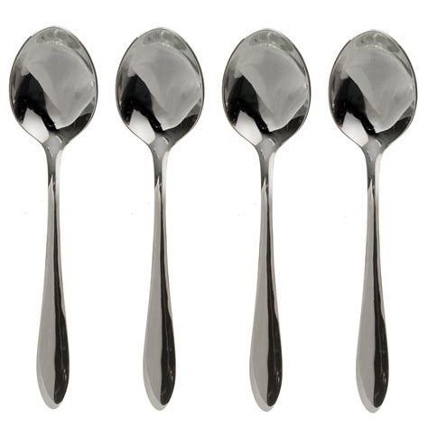 Stainless Steel Spoons 4pk Kitchen Dining Bandm