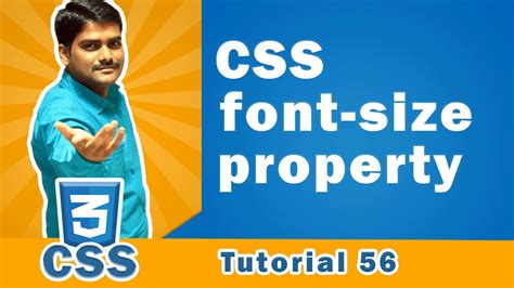 Css Font Size Property How To Change Font Size In Css Html Font