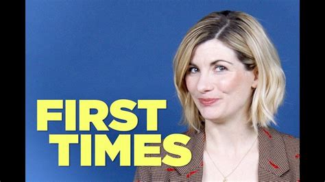 jodie whittaker tells us about her first times doctor who h e r one