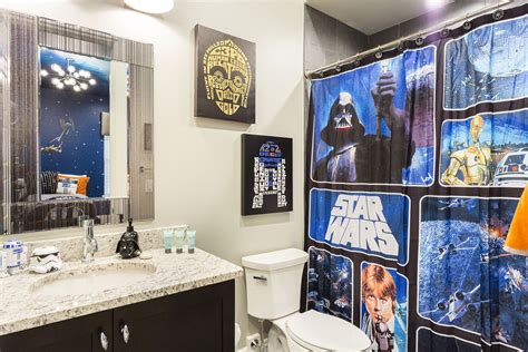 How about a lightsaber toilet plunger and a millennium falcon toilet seat? Luxury Star Wars Bathroom Picture - Home Sweet Home ...