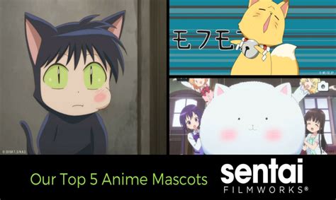 Our Top 5 Anime Mascots Sentai Filmworks