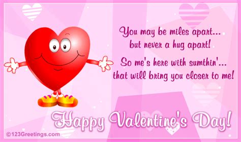 This year, use these quotes for your happy valentine's day cards to let your loved ones know how you feel. A Valentine's Day Hug For You... Free Family eCards ...