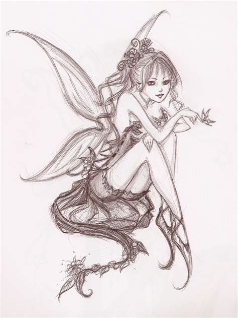 Pin By Natasha Haman On What I Love Fairy Drawings Fairy Tattoo