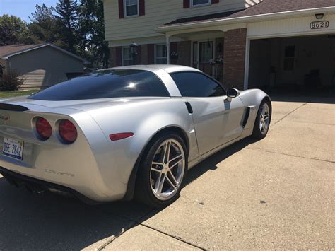 Fs For Sale 2007 Zo6 2lz Silver With Black And Red Interior 36400