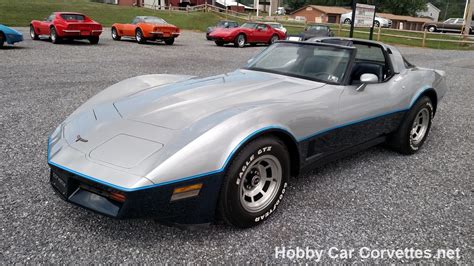 1981 Silverblue Corvette Blue Int Low Miles Nice Driver For Sale Youtube