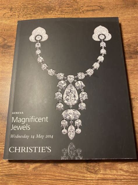 Christies Auction Catalog Magnificent Jewels Geneva May 14 2014 New Ebay