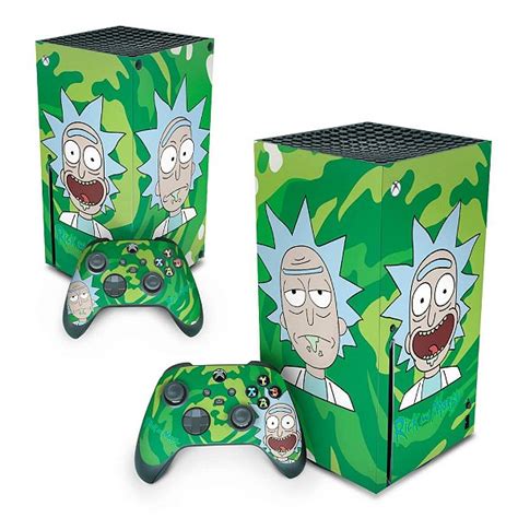 Xbox Series X Skin Rick And Morty Pop Arte Skins Atacado