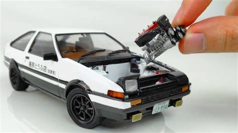How To Build A Super Realistic Initial D Toyota Ae86 Step By Step