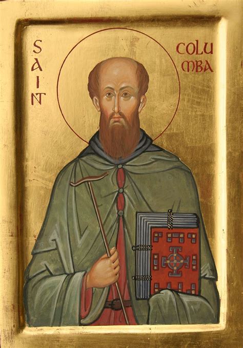 St Columba Aidan Hart Sacred Icons