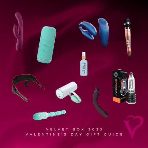 Valentine S Day T Guide Velvet Box Adult Toys And Lingerie
