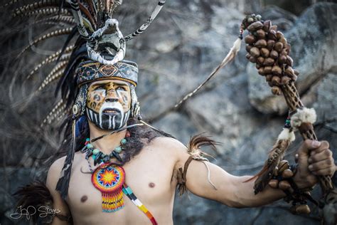 Mexica Warrior Portrait Cultural Photography By JP Stones Aztec
